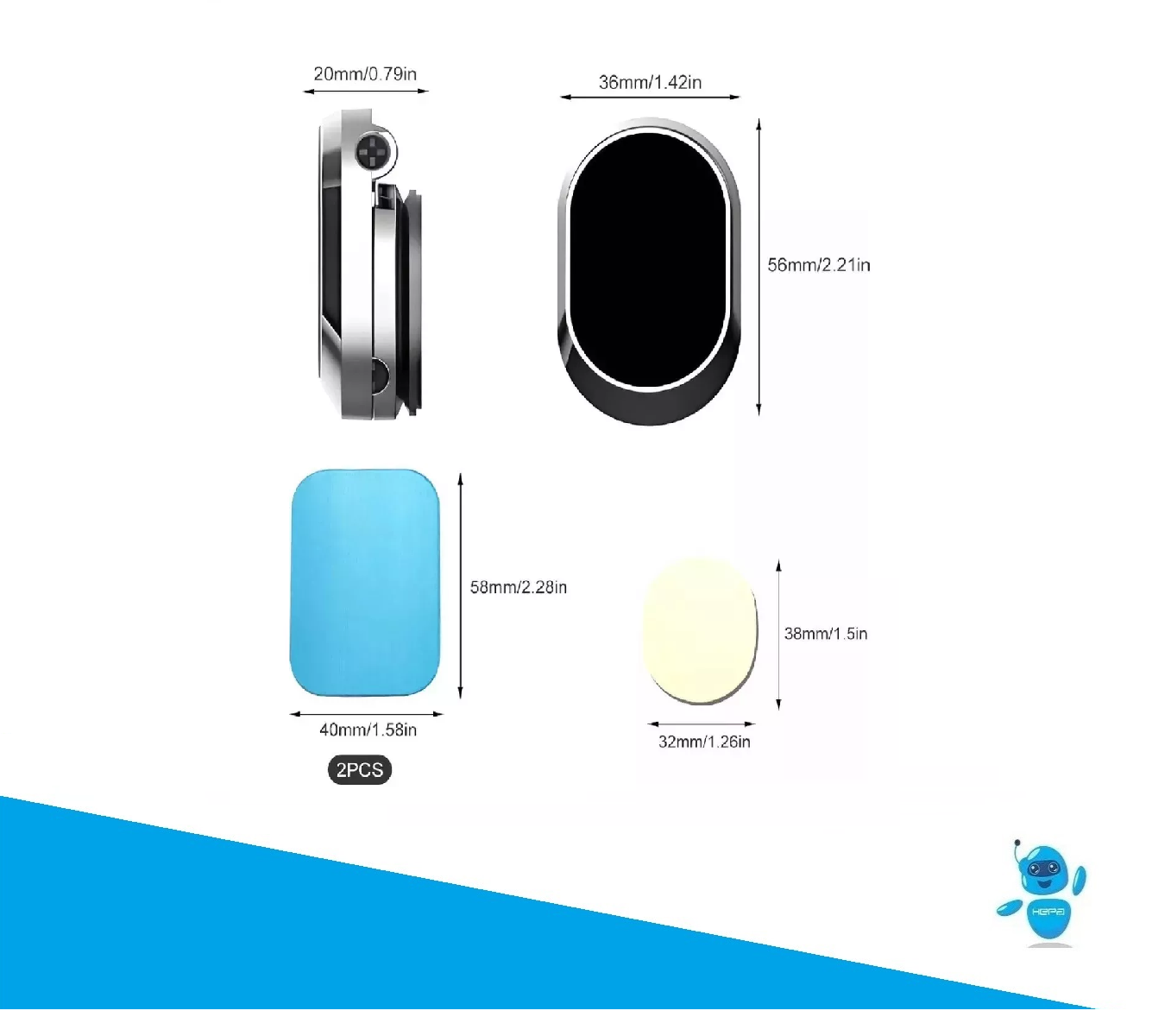 Soporte Porta Celular Magnetico Holder