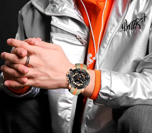 Reloj G-force H4053g Cronografo Funciona
