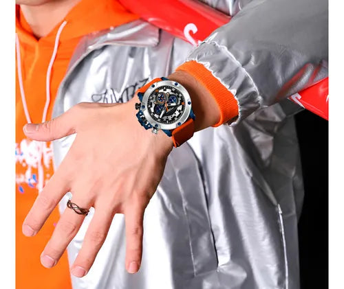 Reloj G-force H4053g Cronografo Funciona